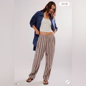 Striped Casual Pants for Women